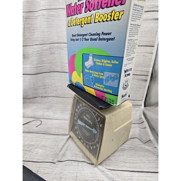 New VTG White King Ultra Softener & Detergent Booster Powder 77oz Open Box - Picture 7 of 8